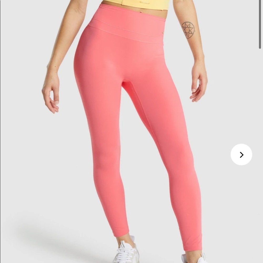 Gymshark Whitney Simmons Mesh Leggings Pink